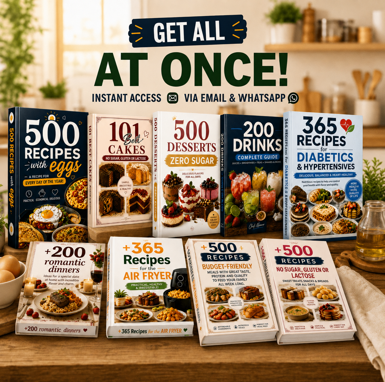 Chef Luana's Complete Digital Cookbook Collection